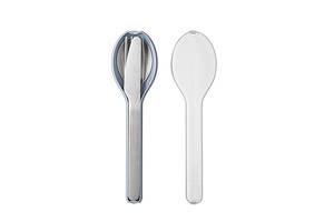 Mepal Bestek-Set Ellipse 3-teilig - Nordic Blue