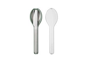 Mepal Bestek-Set Ellipse 3-teilig - Nordic Sage
