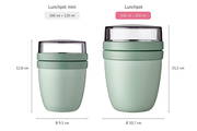 Abbildung Mepal Lunchpot Ellipse - Vivid mauve 