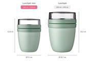 Abbildung Mepal Lunchpot Ellipse mini - Nordic blue 