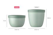 Abbildung Mepal Snackpot Ellipse 350 ml - Nordic sage 
