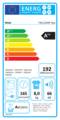 Abbildung Miele TWC 220 WP Wärmepumpentrockner Energielabel groß