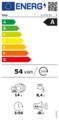 Abbildung Miele G 7233 SCi E Edelstahl-CS Energielabel groß