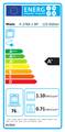 Abbildung Miele H 2766-1 B Einbau-Elektro-Backofen Edition 125 Energielabel groß