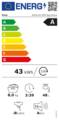 Abbildung Miele WWA 120 WPS Stand-Waschmaschine Energielabel groß