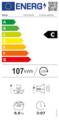 Abbildung Miele TWD640WP EcoSpeed &9kg Energielabel groß