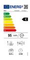 Abbildung Miele TWC 660 WP 125 Edition Wärmepumpentrockner Energielabel groß