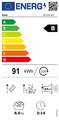 Abbildung Miele MIELE Wäschetrockner TE310i WP Energielabel groß