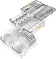 Abbildung Miele G 7110 SCi AutoDos Einbau-Geschirrspüler 60 cm 