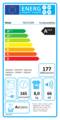 Abbildung Miele TEC575WP Wärmepumpentrockner Energielabel groß