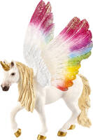 Schleich Schleich Bayala Regenbogeneinhorn geflügelt 18cm