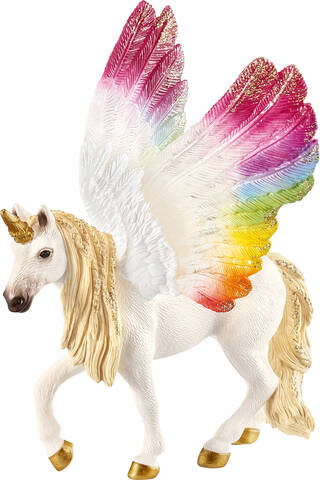 Produktbilder Schleich Schleich Bayala Regenbogeneinhorn geflügelt 18cm