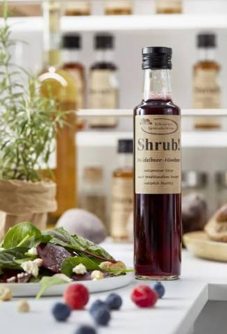 Produktbilder Schusters Heidelbeer-Himbeer Shrub 0,25 l
