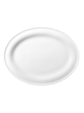 Produktbilder Seltmann Beat Servierplatte oval 31x24 cm weiß