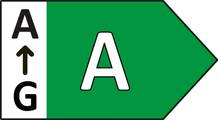 Abbildung Siemens SN43ES02BD Unterbau-Geschirrspüler60 cm Energielabel Pfeil rechts