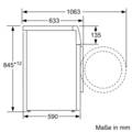 Abbildung Siemens WM14N094 Stand-Waschmaschine 