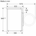 Abbildung Siemens WG44H2M90 Stand-Waschmaschine 