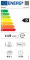 Abbildung Siemens WT45HV94 Wärmepumpentrockner Energielabel groß