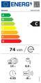 Abbildung Siemens SN63HX03BD Einbau-Geschirrspüler vollintegriert 60 Energielabel groß