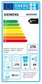 Abbildung Siemens WQ35G2D90 Wärmepumpentrockner Energielabel groß