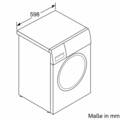 Abbildung Siemens WG44G109D Stand-Waschmaschine Energielabel Pfeil rechts