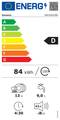 Abbildung Siemens SN53HS02BD Einbau-Geschirrspüler teilintegriert 60 Energielabel groß