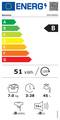 Abbildung Siemens WM14N093 Stand-Waschmaschine Energielabel groß