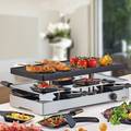 Abbildung Spring Raclette8 CLASSIC DUO Alugrillplatte  + Granitstei 