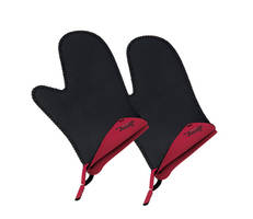 Spring Handschuh kurz, 2er-Set GRIPS schwarz/rot