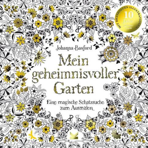 Produktbilder Vedes Mein geheimnisvoller Garten Malbuch