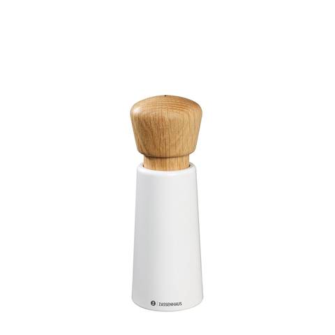 Produktbilder Zassenhaus Pfeffermühle NORDERNEY 18 cm weiß/Eiche
