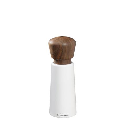 Produktbilder Zassenhaus Pfeffermühle NORDERNEY 18 cm weiß/Nussbaum